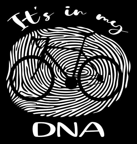 Obrázek produktu Pánské tričko Cyklistika v mém DNA It’s in my DNA