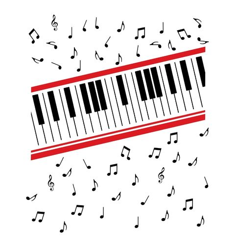 Obrázek produktu Pánské tričko Michael Jackson a Klaviatura Beat It