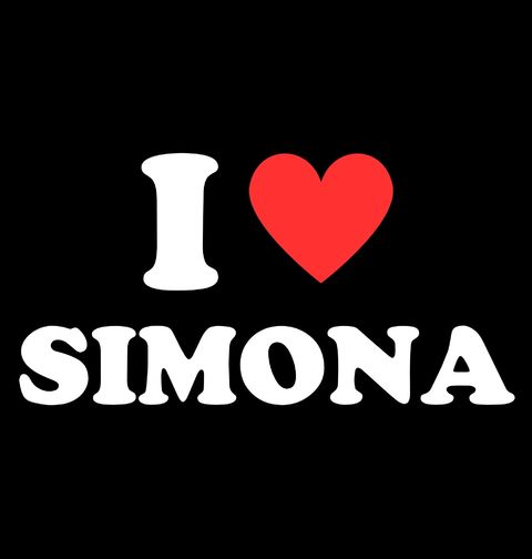 Obrázek produktu Pánské tričko Miluji Simonu I Love Simona