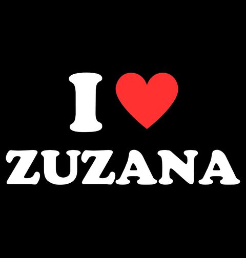Obrázek produktu Pánské tričko Miluji Zuzanu I Love Zuzana
