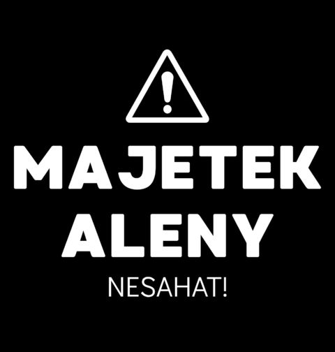 Obrázek produktu Pánské tričko Majetek Aleny Nesahat
