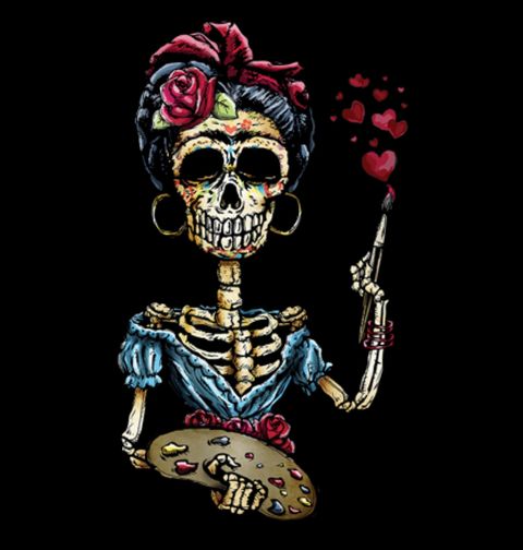 Obrázek produktu Pánské tričko Věčná Frida Kahlo