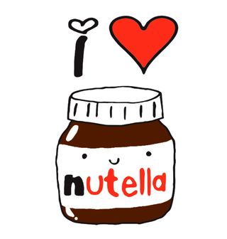 Obrázek 2 produktu Dámské tričko Miluju Nutellu "I love Nutella"