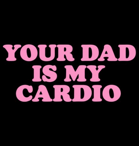 Obrázek produktu Pánské tričko Tvůj Táta je Moje Kardio Your dad is my cardio