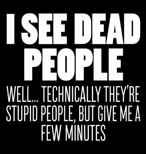 Obrázek produktu Pánská mikina Vidím Mrtvé Lidi I See Dead People