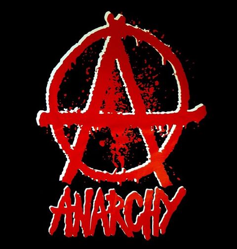 Obrázek produktu Dámské tričko Anarchy Symbol Anarchie