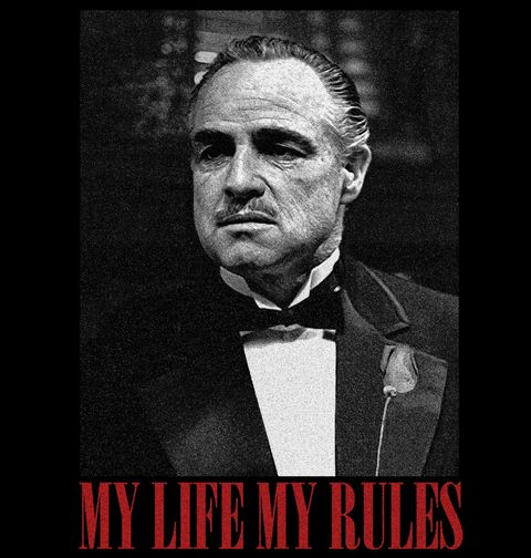 Obrázek produktu Dámské tričko Marlon Brando - Můj život, moje pravidla