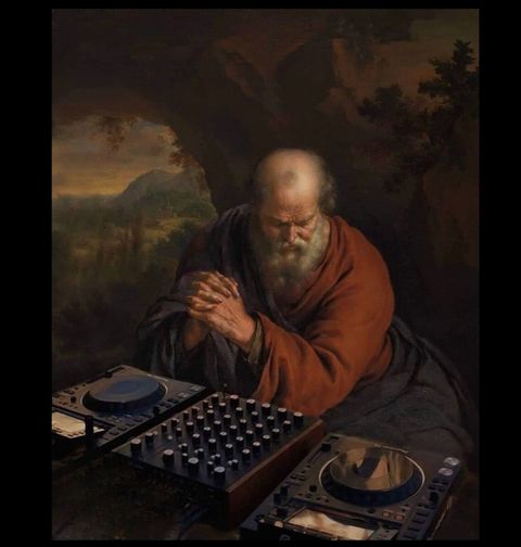 Obrázek produktu Pánské tričko DJ Poustevník