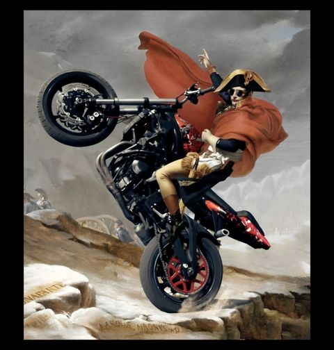 Obrázek produktu Pánské tričko Motocísař Napoleon
