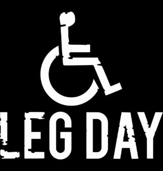 Obrázek 1 produktu Bavlněná taška Nikdy Nevynechej Nohy Never Skip Leg Day
