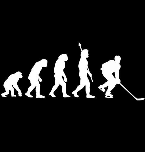Obrázek produktu Bavlněná taška Evoluce hokeje