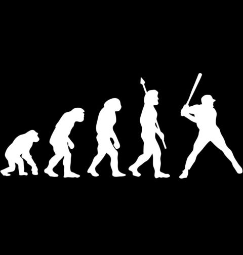Obrázek produktu Dámské tričko Evoluce baseballu