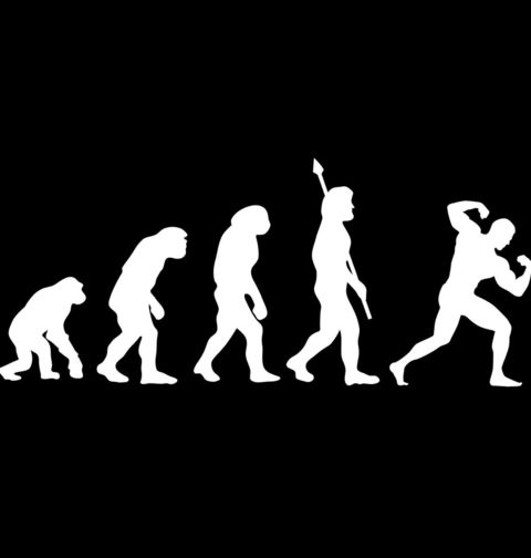 Obrázek produktu Bavlněná taška Evoluce kulturistiky
