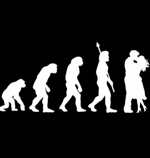Obrázek produktu Dámské tričko Evoluce lásky