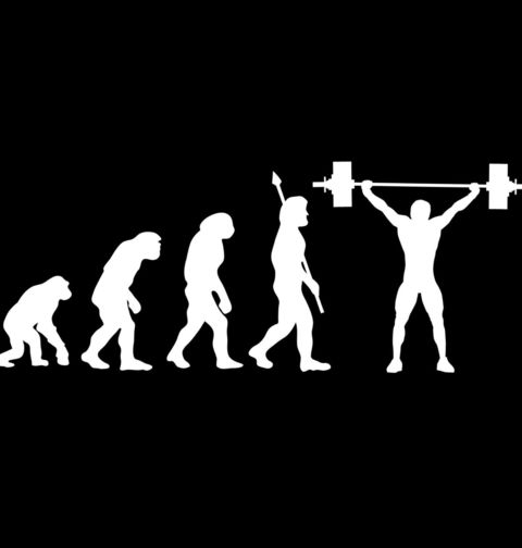 Obrázek produktu Pánské tričko Evoluce powerliftera