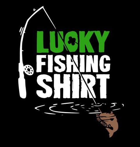 Obrázek produktu Pánské tričko Rybářské tričko pro štěstí Lucky Fishing Shirt