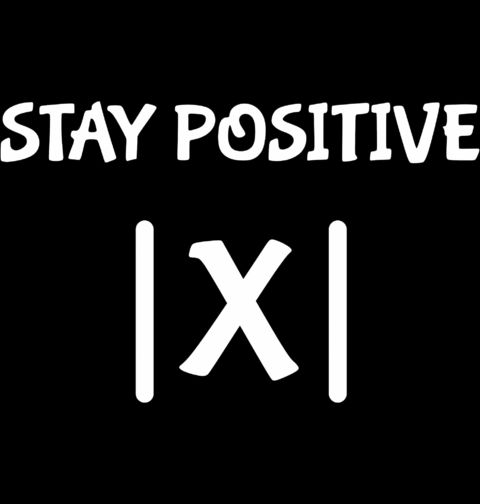 Obrázek produktu Dámské tričko Zůstaň absolutně pozitivní |x| Stay Positive