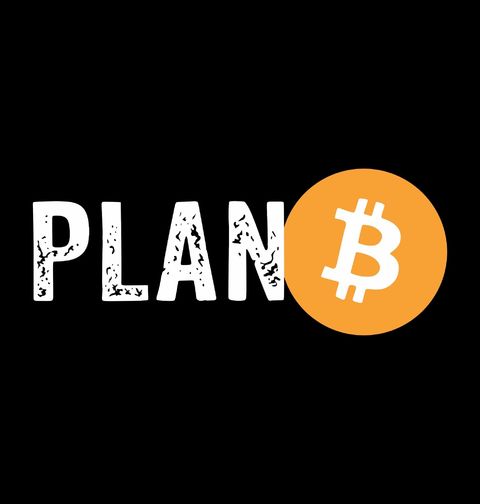 Obrázek produktu Dámské tričko Plán B(itcoin) Bitcoin