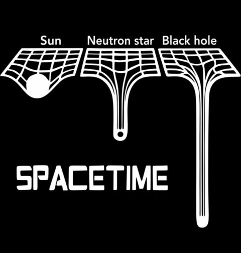 Obrázek produktu Dětské tričko Jak funguje teorie relativity? SPACETIME