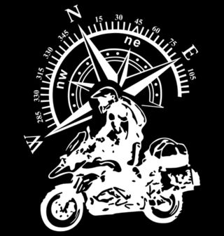 Obrázek 2 produktu Dámské tričko Kompas Motorkáře