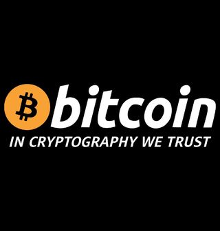 Obrázek 2 produktu Pánské tričko Důvěřuj v Bitcoin In Cryptography We Trust