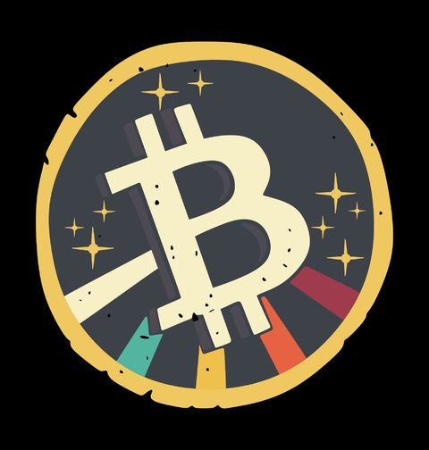 Obrázek produktu Dětské tričko Zlatá Mince Bitcoin