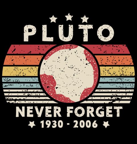 Obrázek produktu Bavlněná taška Pluto Nikdy nezapomeneme Never Forget