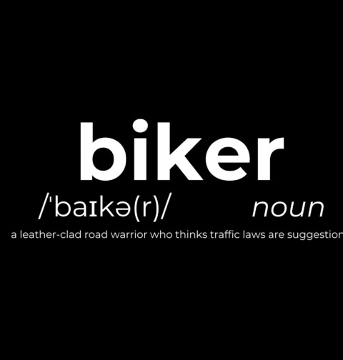 Obrázek produktu Pánské tričko Definice Motorkář: Rebel silnic Biker