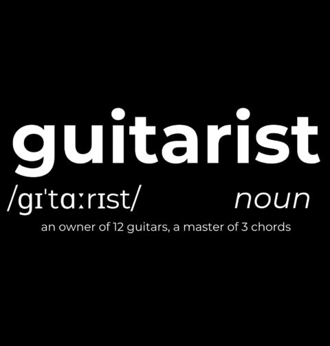 Obrázek produktu Bavlněná taška Definice Kytarista: Král trsátek Guitarist