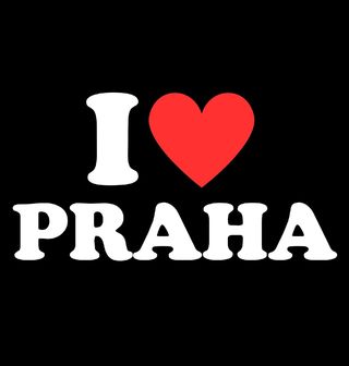 Obrázek 2 produktu Pánské tričko Miluju Prahu I Love Praha