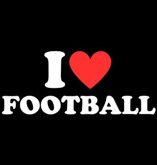 Obrázek 1 produktu Bavlněná taška Miluju fotbal I Love Football