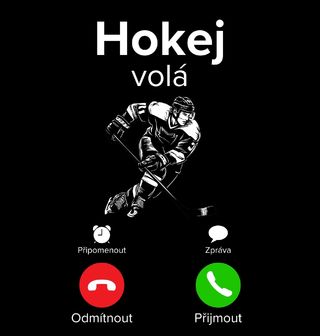 Obrázek 2 produktu Pánské tričko Hokej volá Phone Call