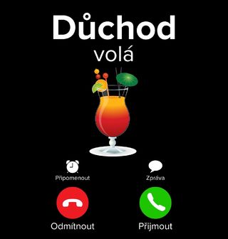 Obrázek 2 produktu Dámské tričko Důchod volá Phone Call