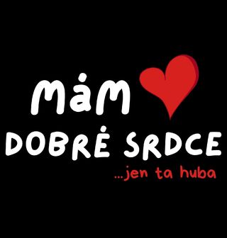 Obrázek 2 produktu Dětské tričko Mám dobré srdce ...jen ta huba