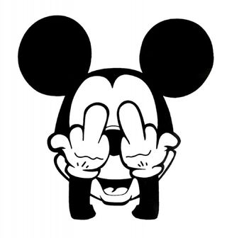 Obrázek 2 produktu Dámské tričko Drsnej Mickey Mouse