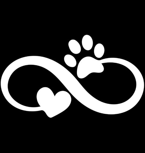Obrázek produktu Bavlněná taška Nekonečná láska ke zvířatům Infinity Paw Love