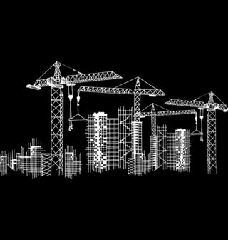 Obrázek 1 produktu Bavlněná taška Architekt Stavba města