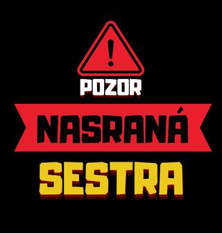 Obrázek 2 produktu Pánská mikina Pozor, nasraná sestra