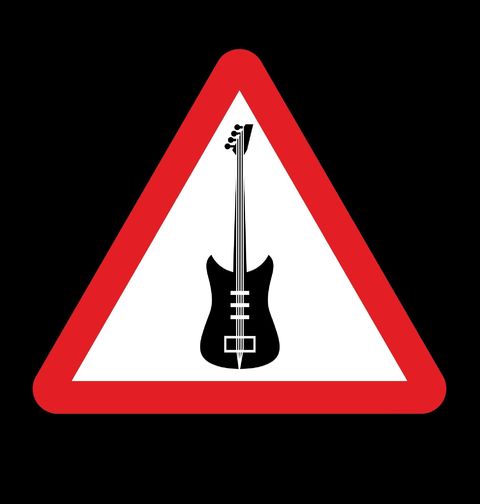 Obrázek produktu Dámské tričko Pozor, rock’n’roll