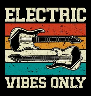 Obrázek 2 produktu Pánská mikina Electric Vibes Only Elektrické kytary