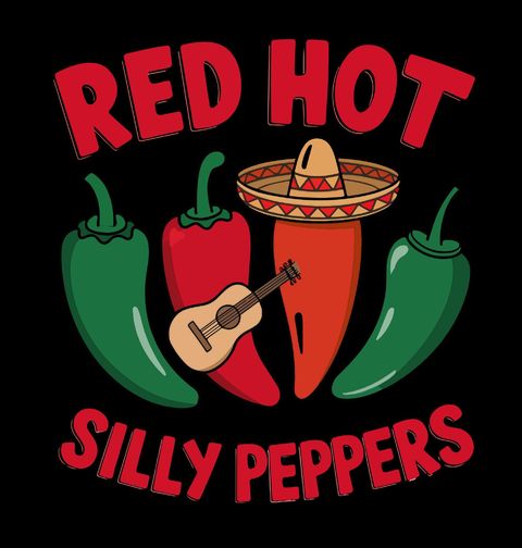 Obrázek produktu Pánská mikina Rockové Chilly Papričky Red Hot Silly Peppers