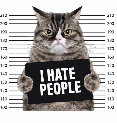 Obrázek produktu Dámské tričko Nesnáším Lidi I Hate People