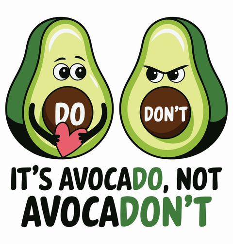 Obrázek produktu Dámské tričko Avokádo It's avocaDo, not avocaDon't