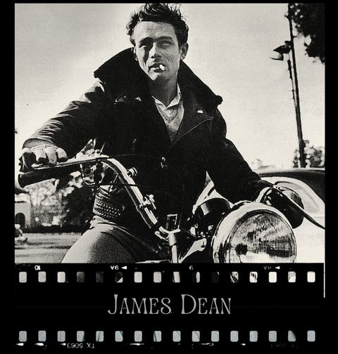 Obrázek produktu Dámské tričko James Dean na motorce