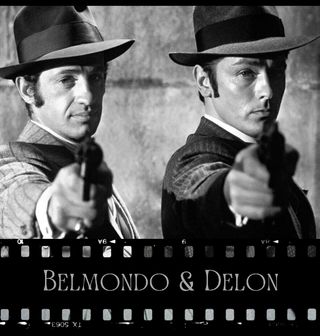 Obrázek 2 produktu Pánské tričko Belmondo a Delon se zbraněmi
