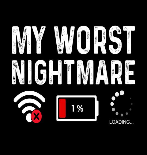 Obrázek produktu Pánská mikina Moje Nejhorší Noční Můra My Worst Nightmare