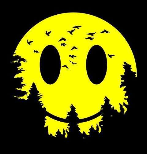 Obrázek produktu Dětské tričko Měsíční Úsměv Smiley Moon
