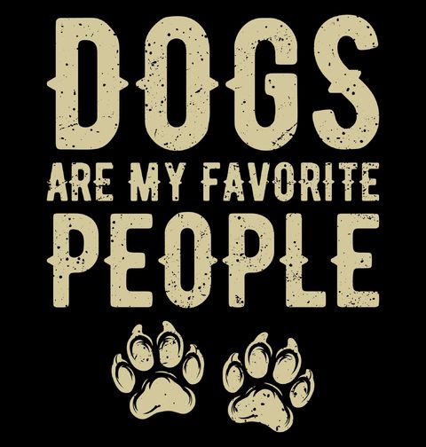 Obrázek produktu Dámské tričko Psi jsou moji oblíbení lidé Dogs Are My Favorite People