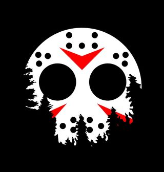 Obrázek 2 produktu Pánské tričko Lesní Maska Jason Voorhees