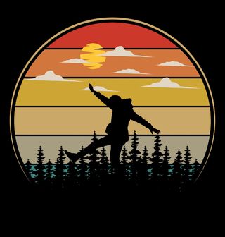 Obrázek 2 produktu Pánská mikina Dobrodružství při západu slunce Man Hiking Retro 